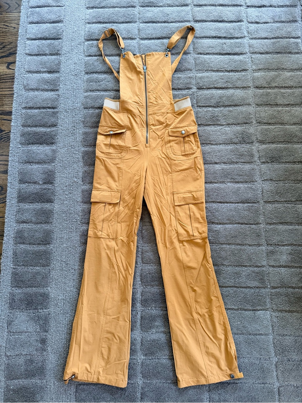 FP Movement by Free People mustard yellow overalls